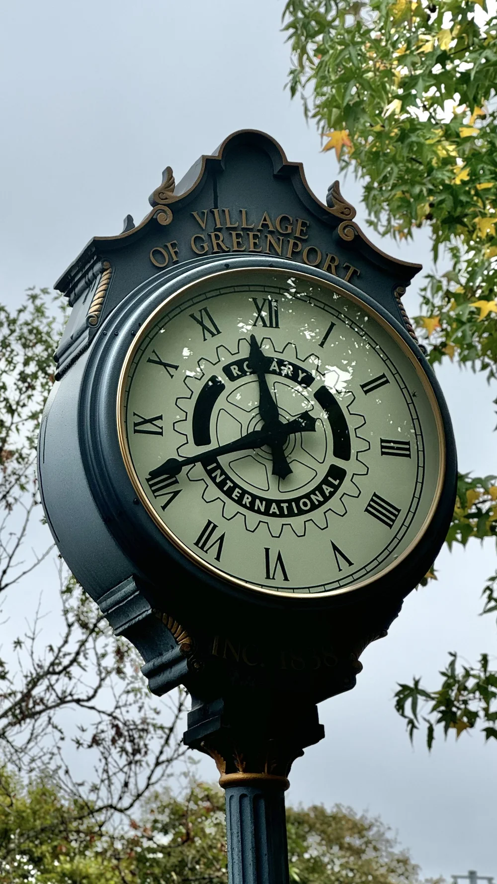 Greenport Rotary Street Clock