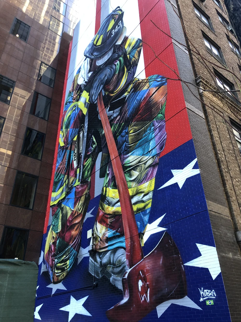 Eduardo Kobra Mural in NYC
