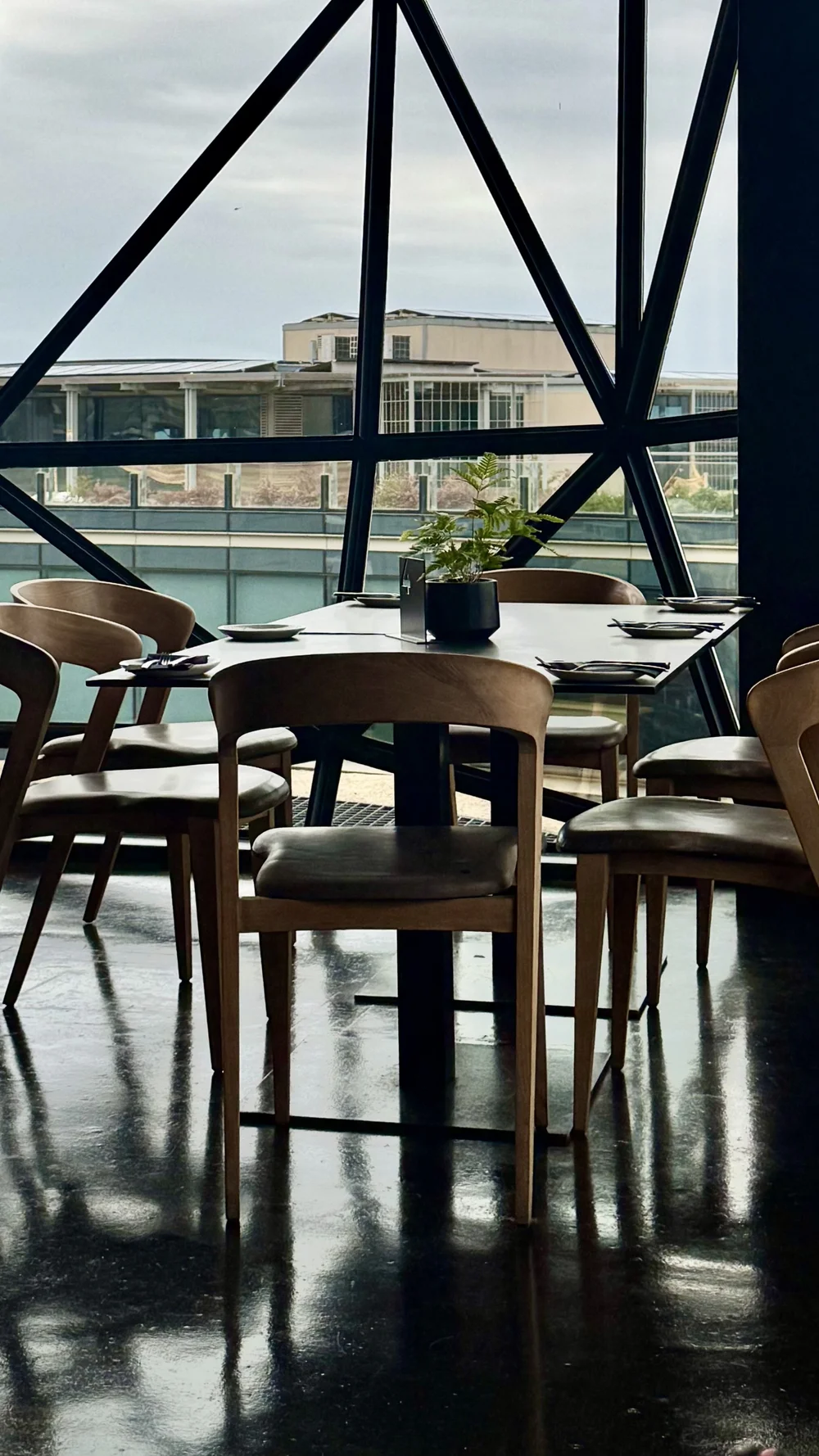 Zeitz MOCAA Ocular Lounge &amp; Events Space dining area