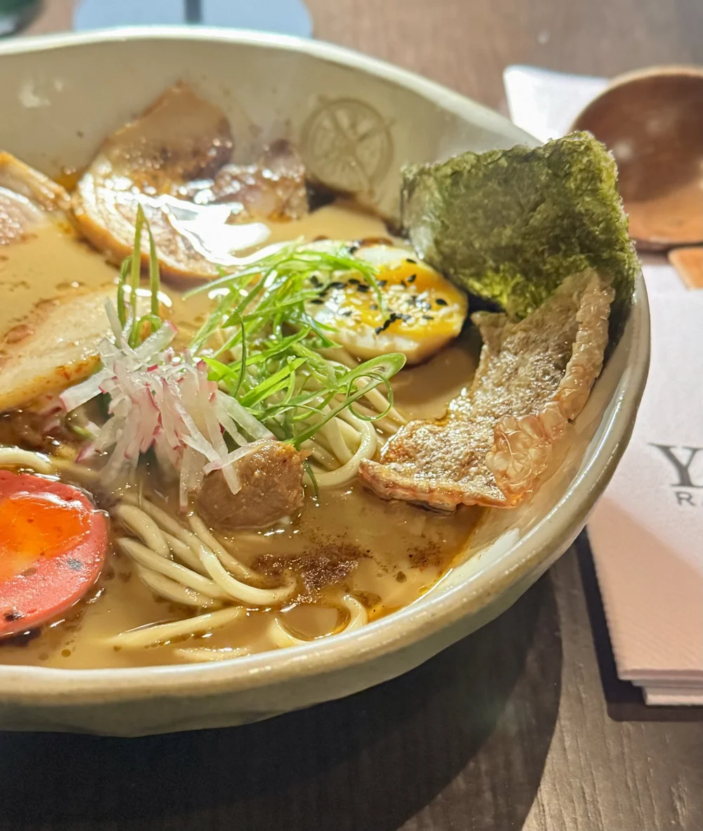 Ramen bowl at Yatai Ramenbar