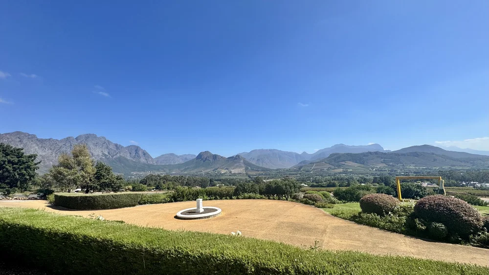 View from Haute Cabrière