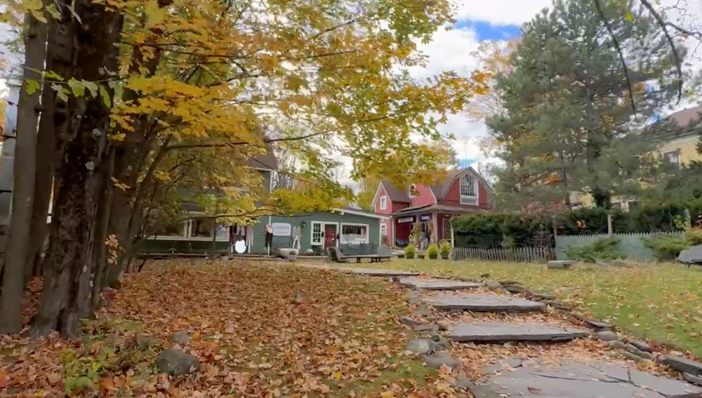 Main Street in Downtown Woodstock, NY