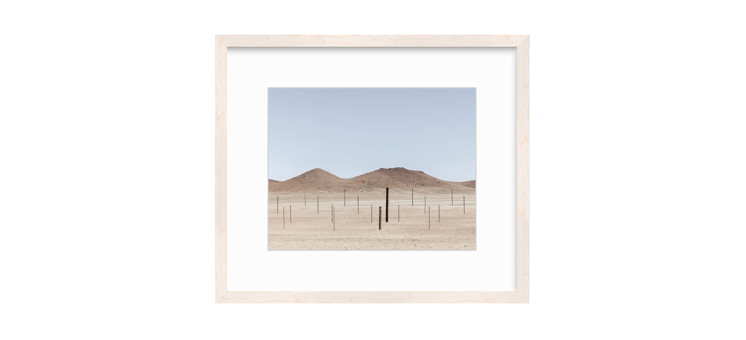 Fence in Bleached Maple Frame.png
