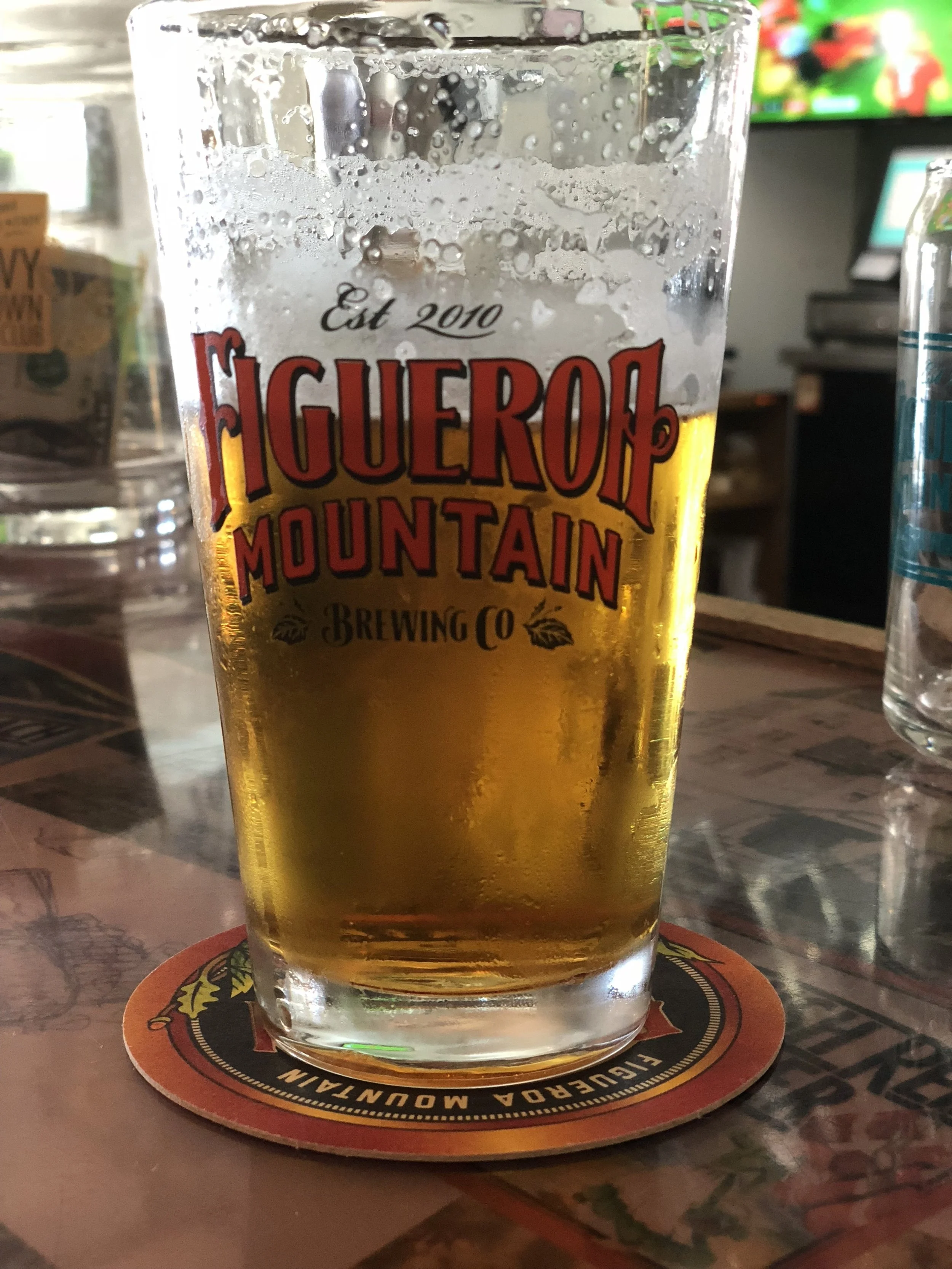 Your glass may never seem full with any one of FMBC’s frothy IPA’s.