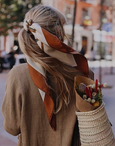 A scarf just ties everything together.
