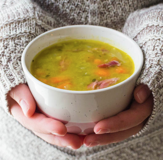 This soup warms your soul.
