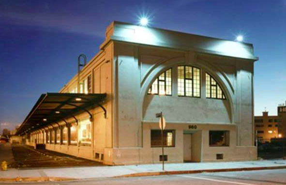 Southern California Institute of Architecture is housed in an old train depot.