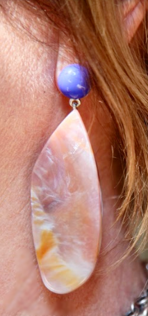 The touch of blue gives you permission to wear with jeans.