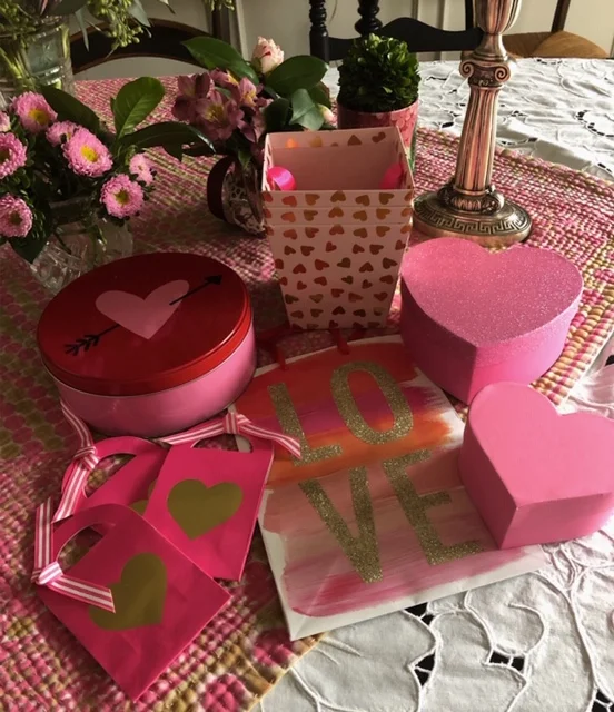 Target has great containers for all your Valentine’s gifts.