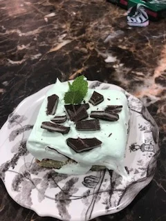 Easy Grasshopper Cake