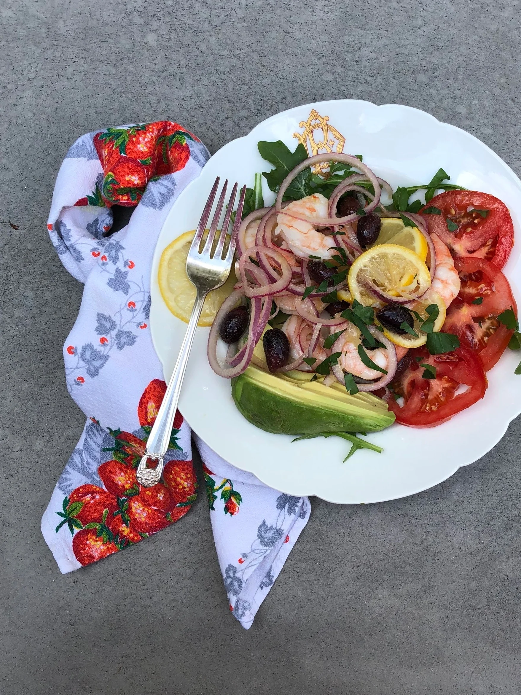 Deviled Shrimp Salad
