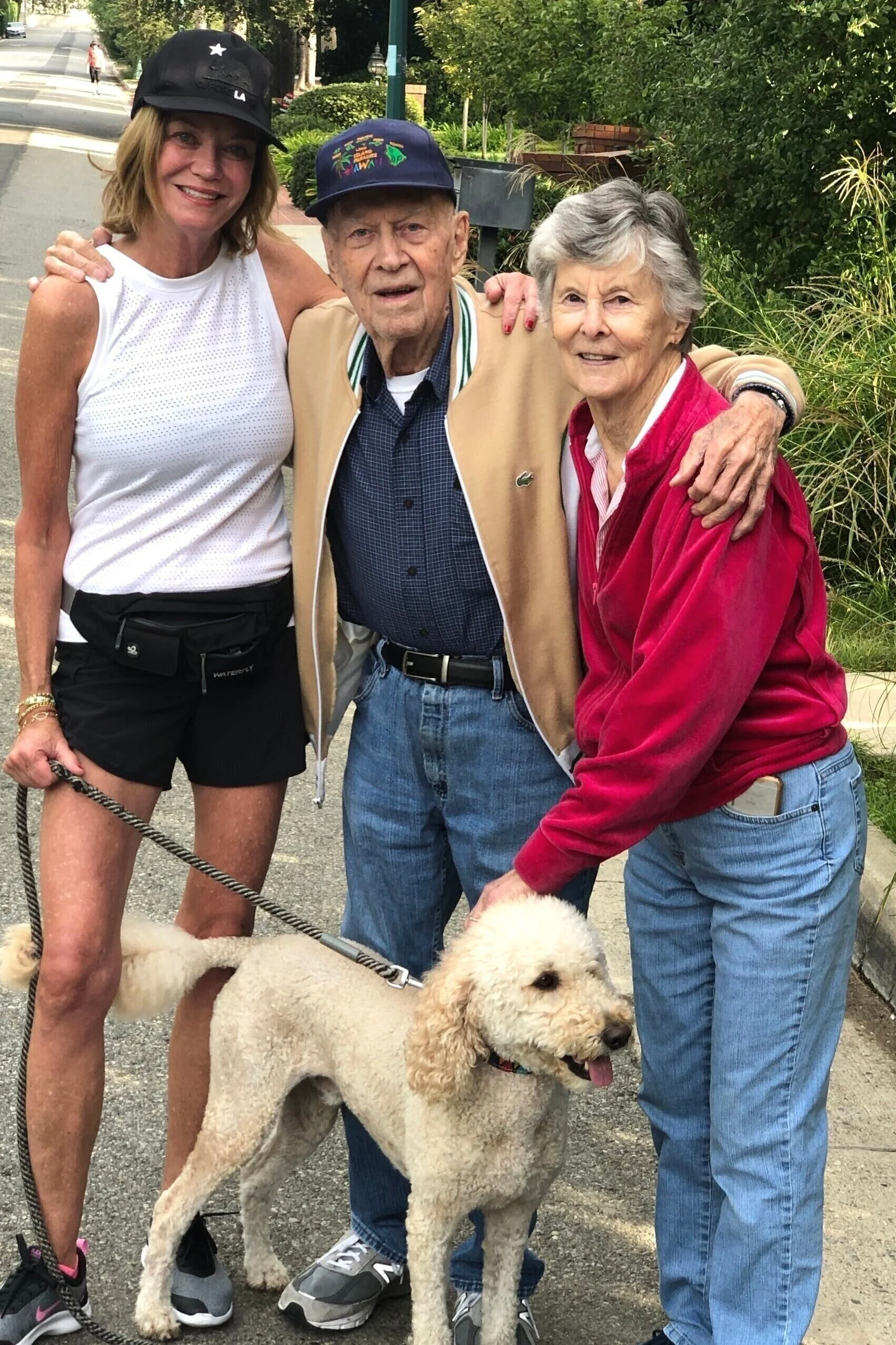 Ken and Marilyn are an inspiration to me as they dispense good cheer to all who pass on the streets.