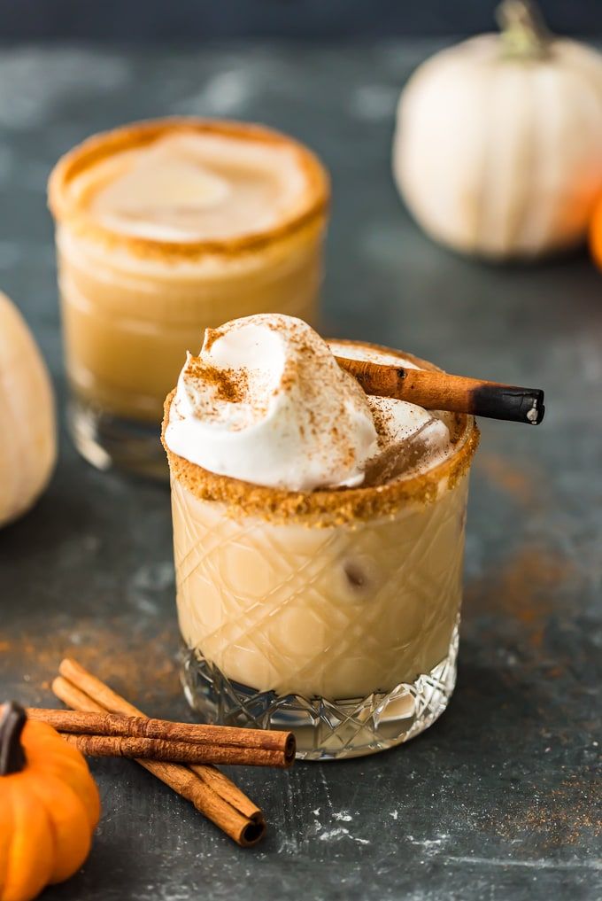 Pumpkin Spice White Russians