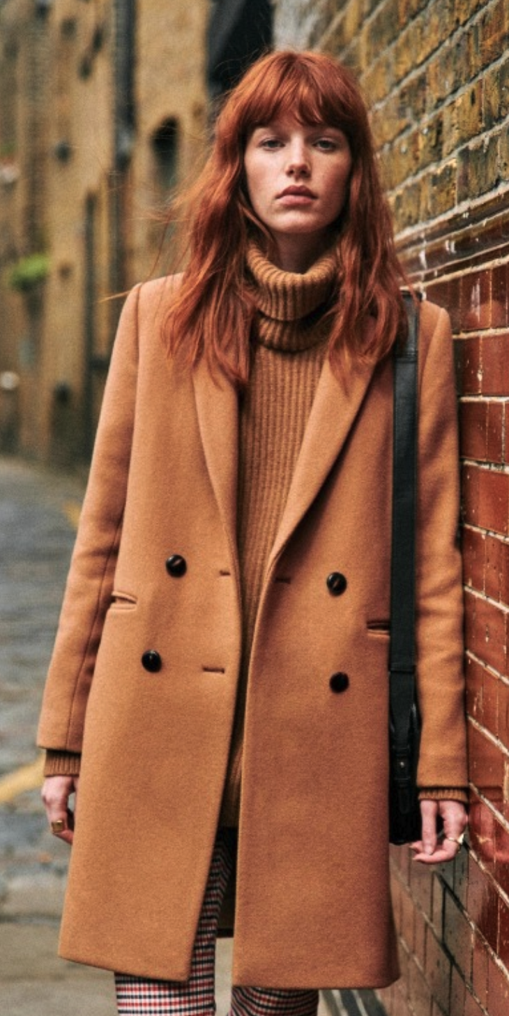 Suzie Manteau Alfred Sezane Pantalon Azziano Imprimé Heather Coton