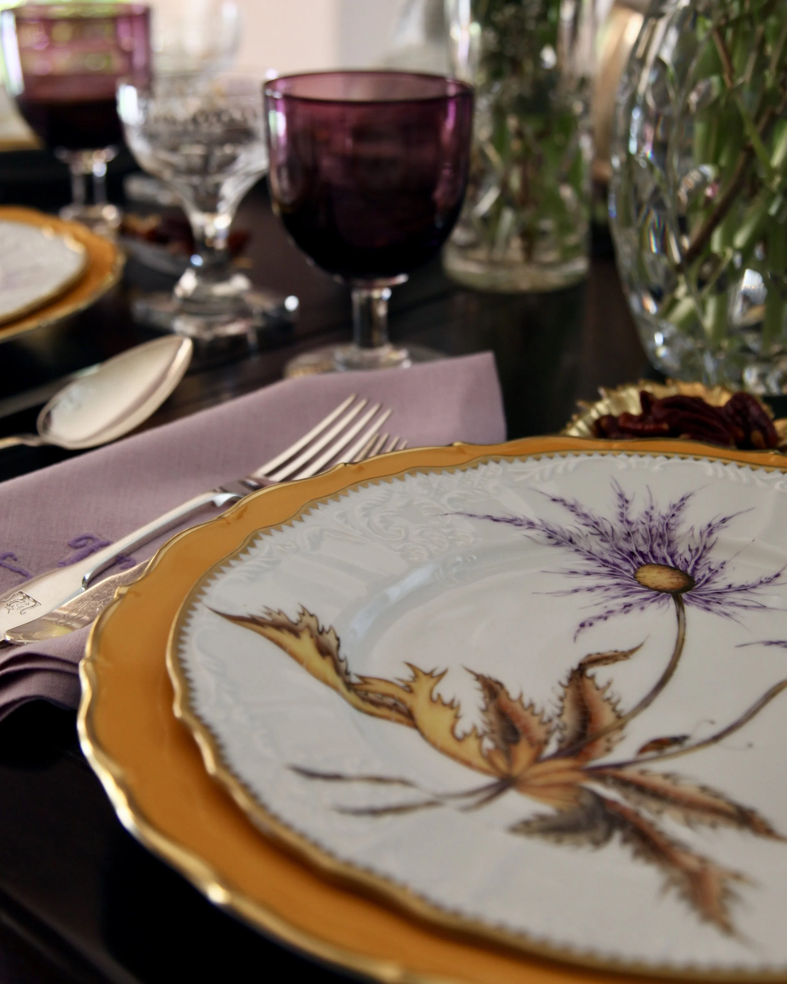 Setting the Thanksgiving Table