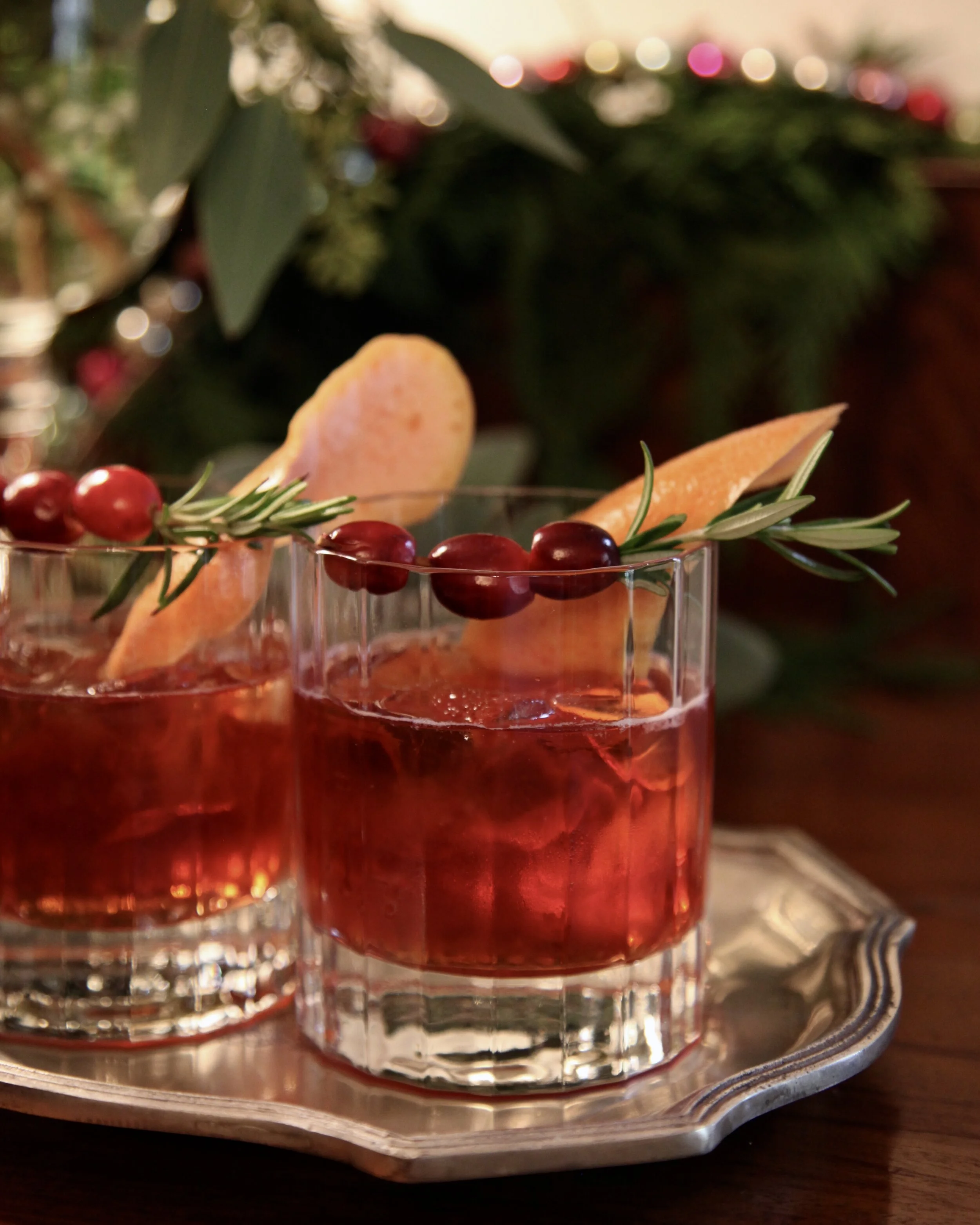 Easy Christmas Cocktail Party - Start with a Cocktail