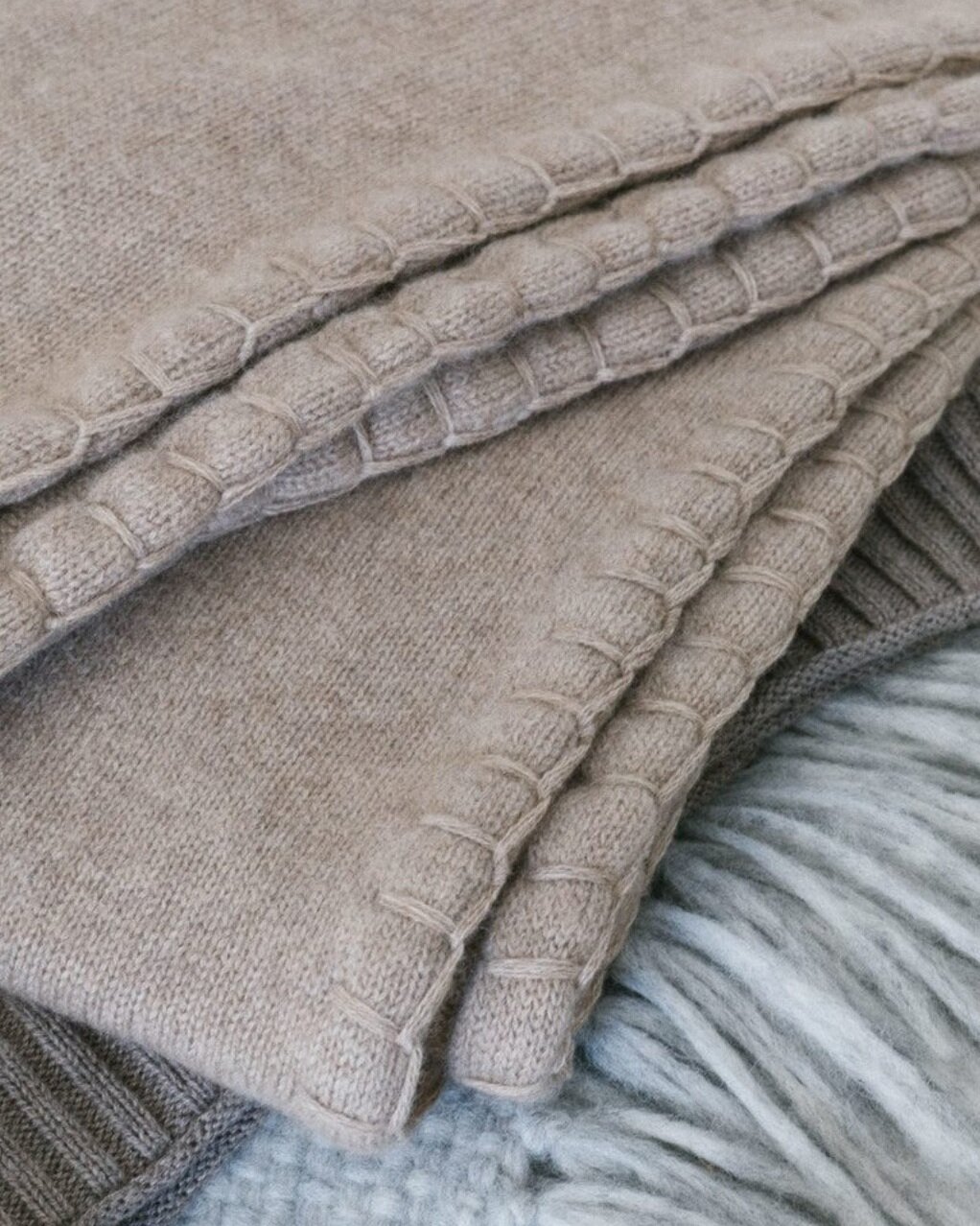 Tahoe Cashmere Throw