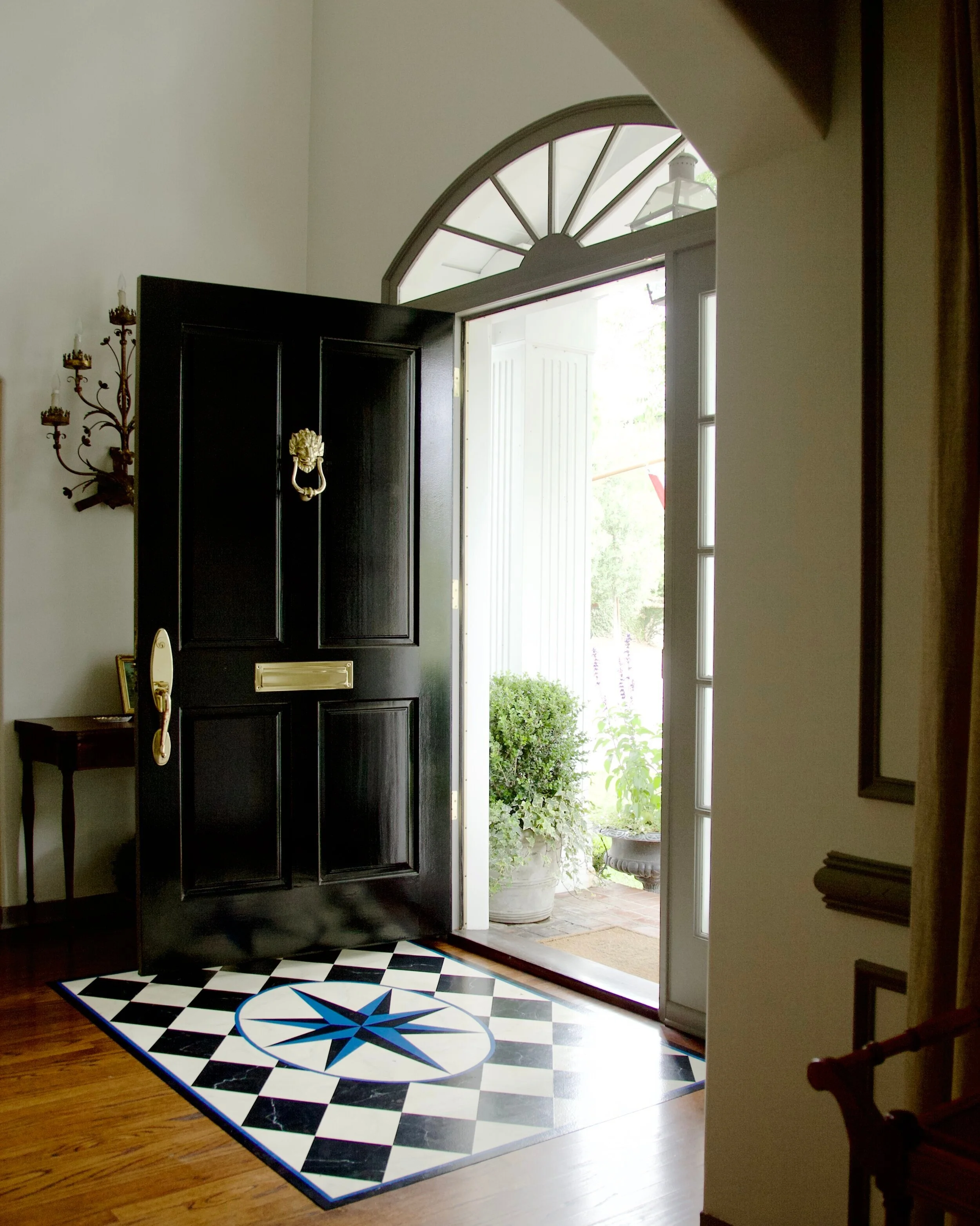 Painted Floor Cloths - Art in a Rug