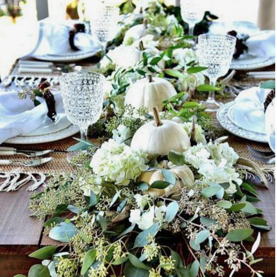 Thanksgiving Tablescapes - keeping it simple!