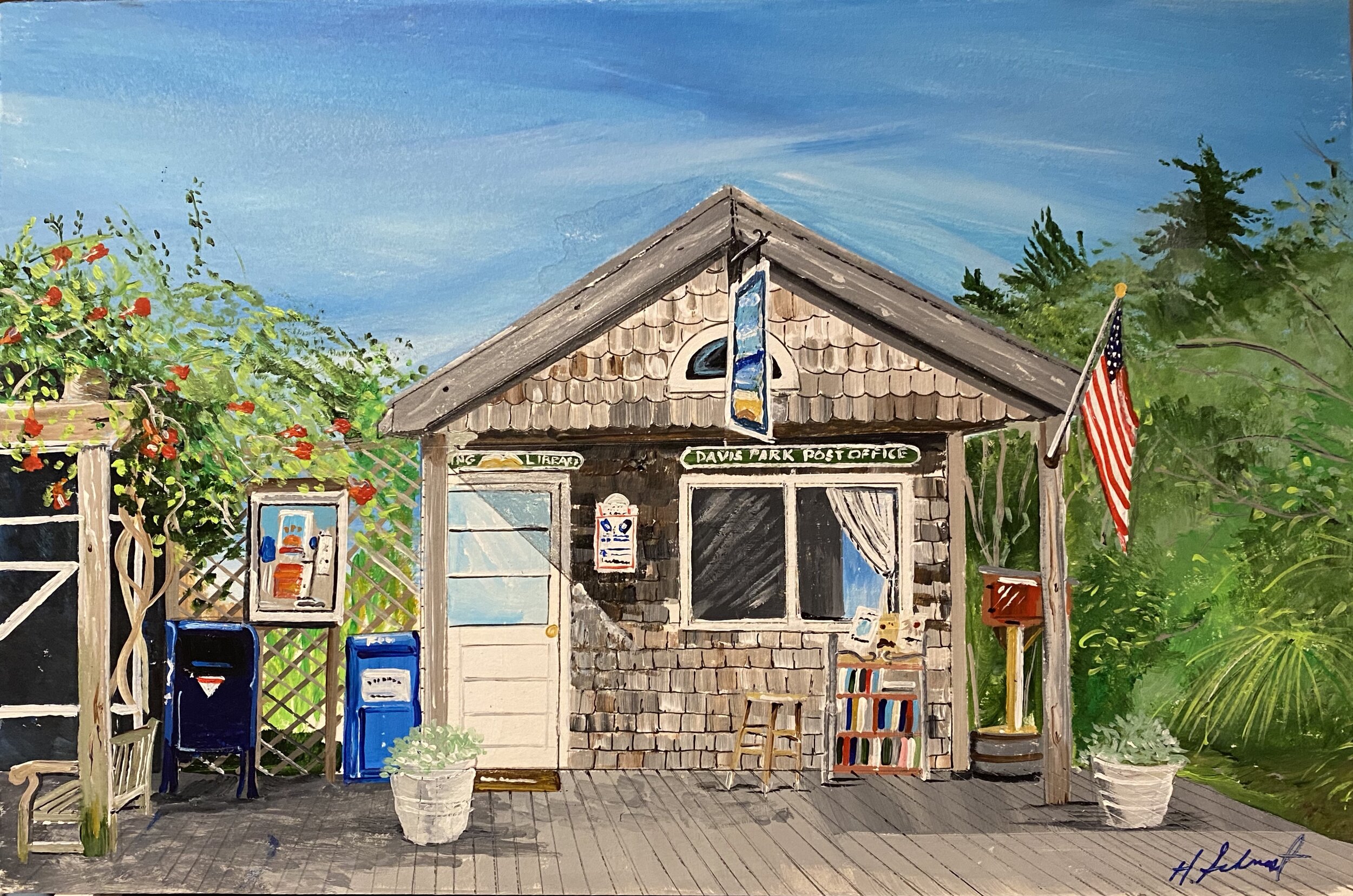 Davis Park F.I. Post Office