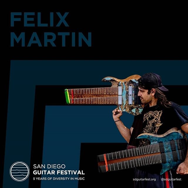 Venezuelan guitarist Felix Martin is joining us for our 5 Years of Diversity in Music anniversary!🤘🎸🎵 Felix will present his unique approach to Latin American music and progressive metal during his clinic at the Japanese Friendship Garden in Balbo