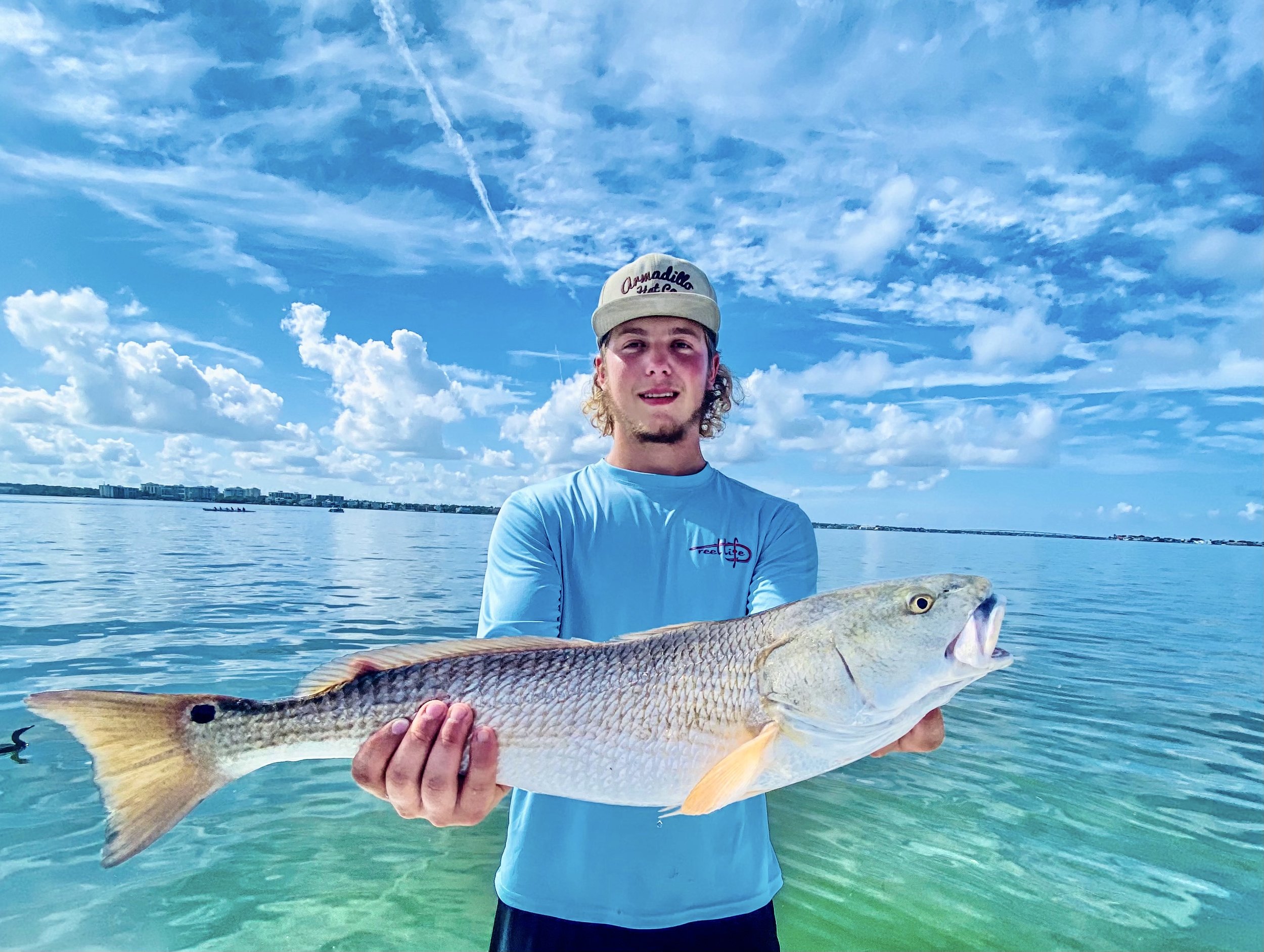 Nice Redfish! Clearwater Beach Fishing