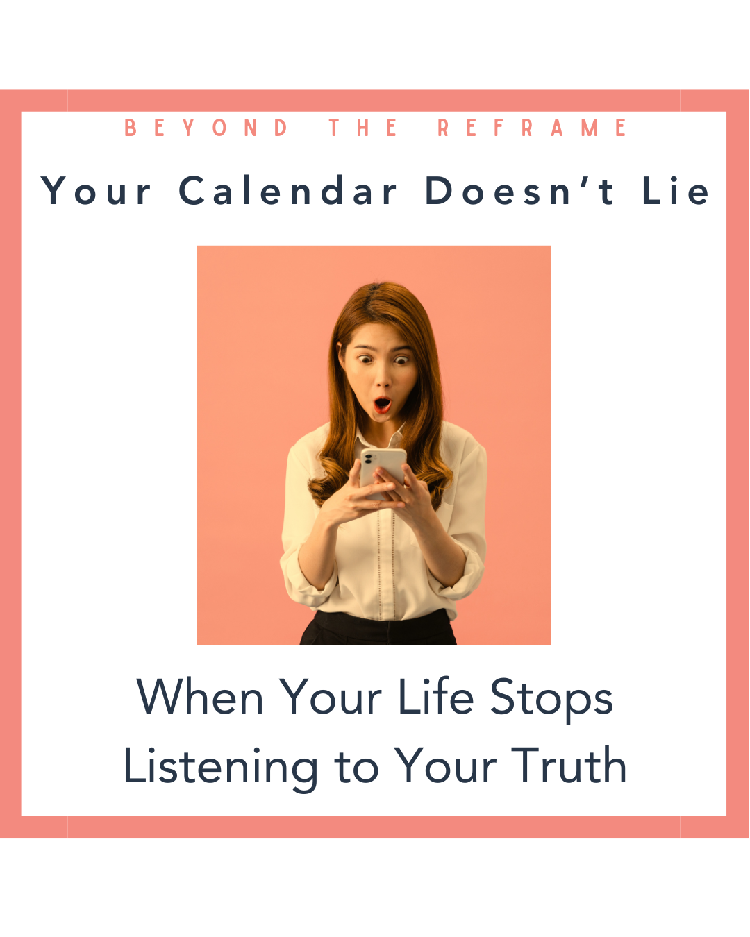 Your Calendar Doesn’t Lie