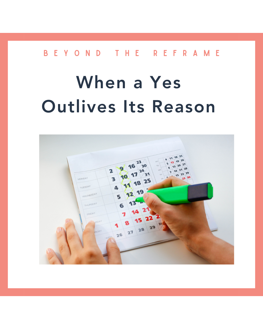 When a Yes Outlives Its Reason