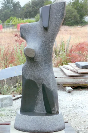 Daphne #2 - Basalt, 60" high