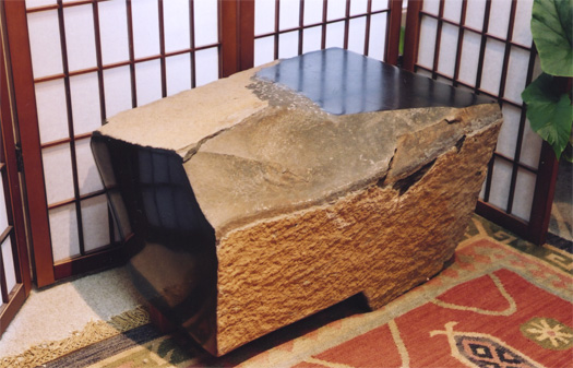   Table  - Basalt, 24" x 14" 