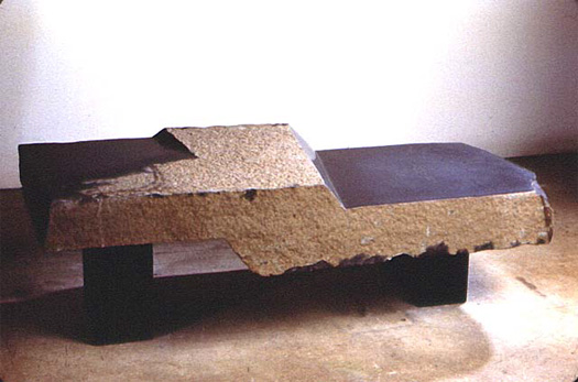 Landscape Bench - Basalt, 56" x 20"