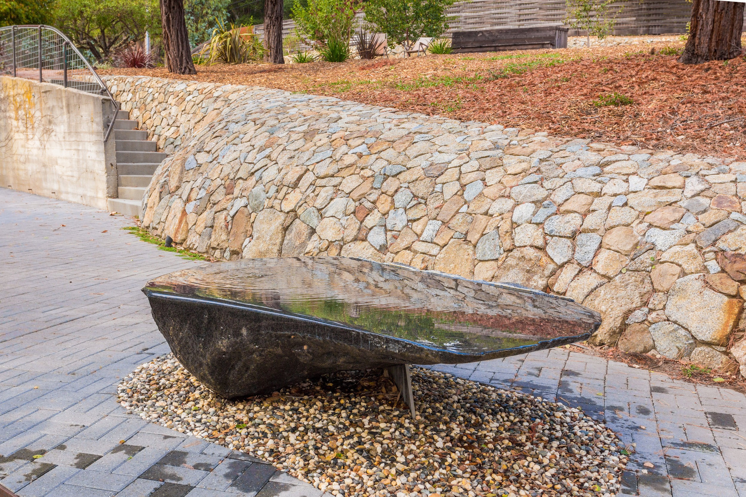   Cantilever  - Granite &amp; aluminum, 7' long 