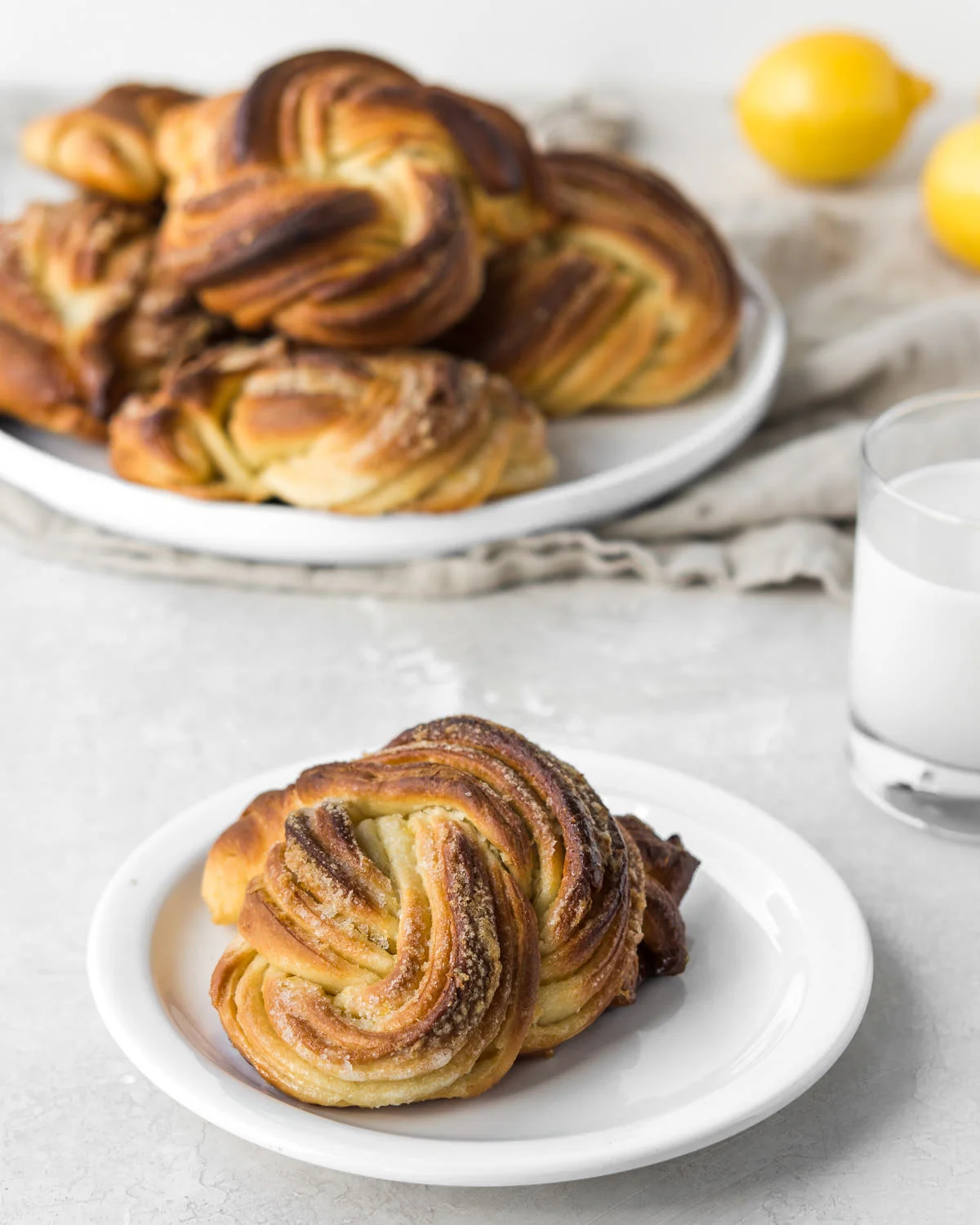 lemon sweet buns recipe