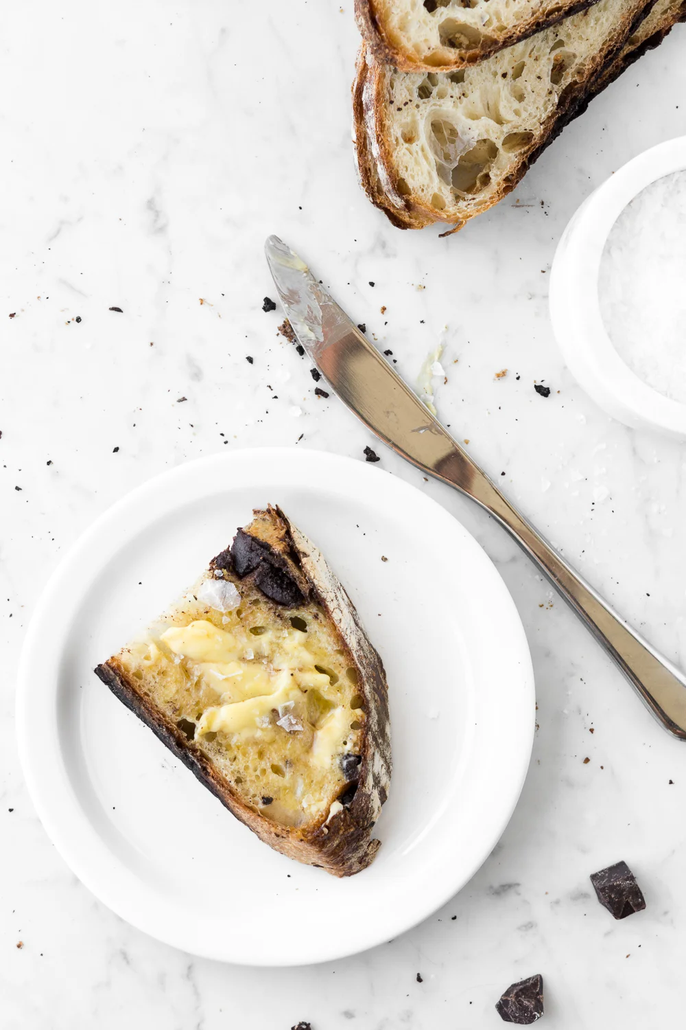 chocolate chunk artisan bread