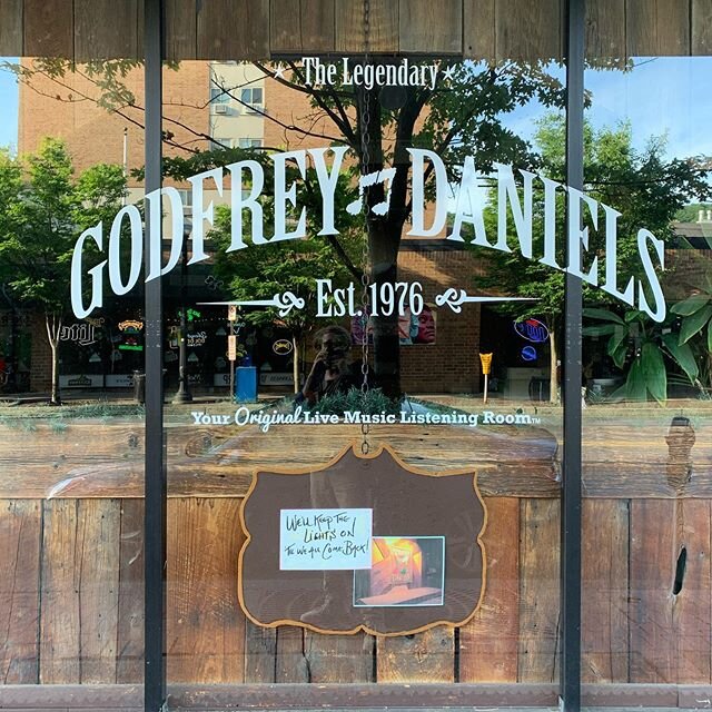 Was looking forward to playing @godfrey_daniels this coming Friday, but alas, it was not meant to be. Instead, I&rsquo;ll be doing two LIVE-STREAMS this week. Thursday as normal, 7pm @tiredhandsbrewing insta. Friday, I&rsquo;ll be joined by @jaaaaaac