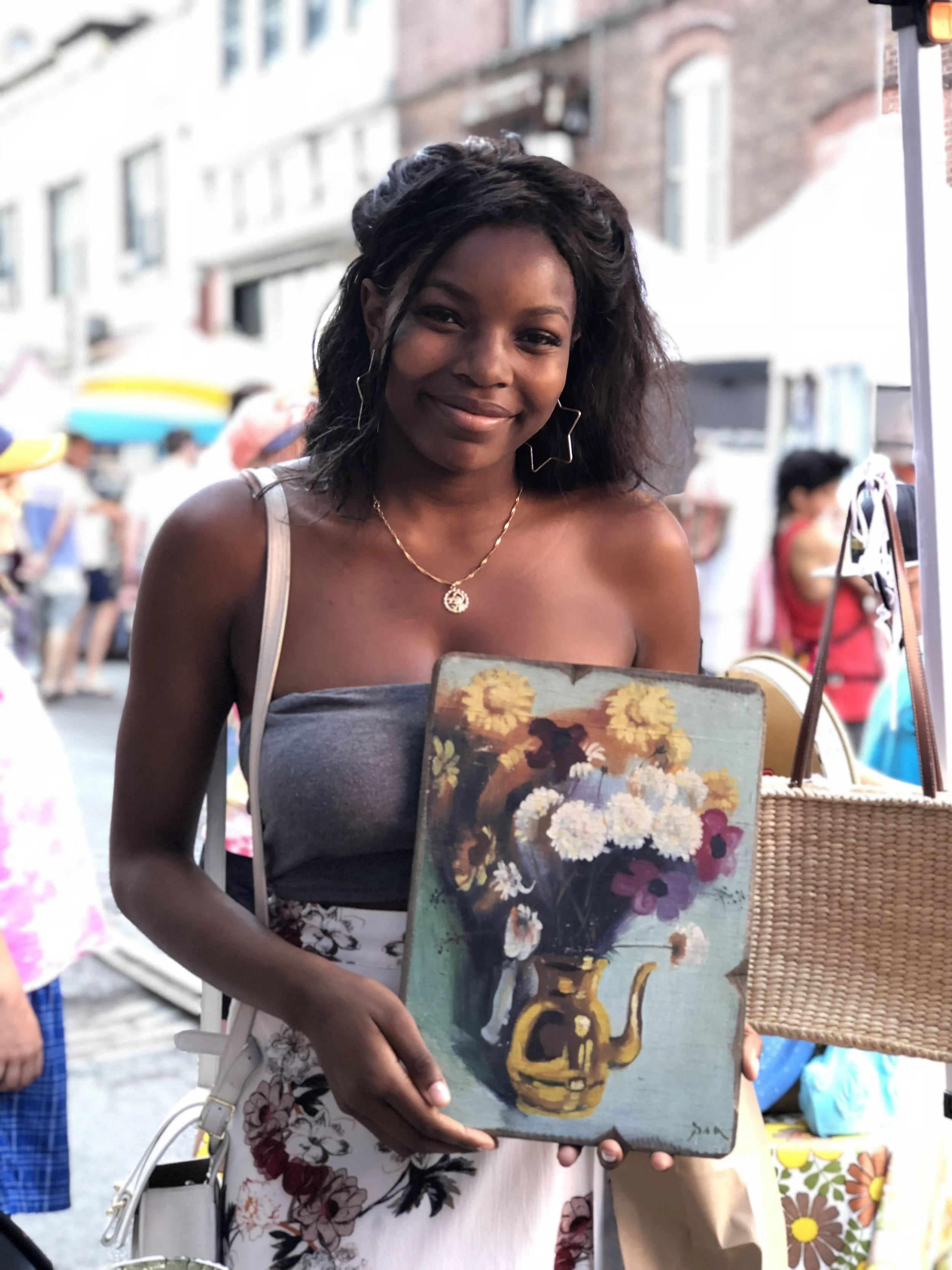 rascal salvage vintage / pastel florals / brooklyn flea
