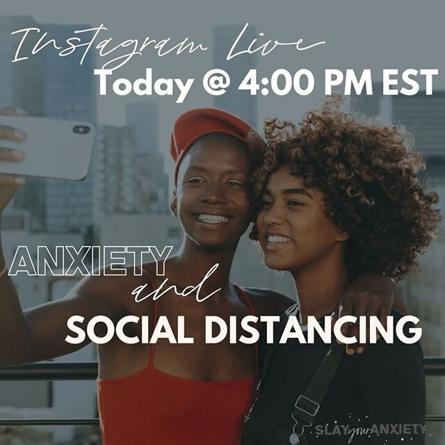 Have you felt DISCONNECTED during Social Distancing? Feeling anxious during this time has become the new norm for some of us. What makes things more complicated is that healthy social connection is a protective factor for anxiety and depression. Our 