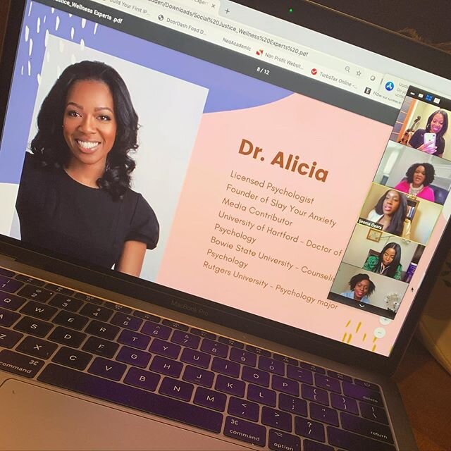 Living life virtually has been a convenient challenge! All of my sessions, speaking engagements, interviews, and even birthday celebrations have been in front of a computer 👩🏾&zwj;💻 I miss the nuances of in-person connection and not having delayed