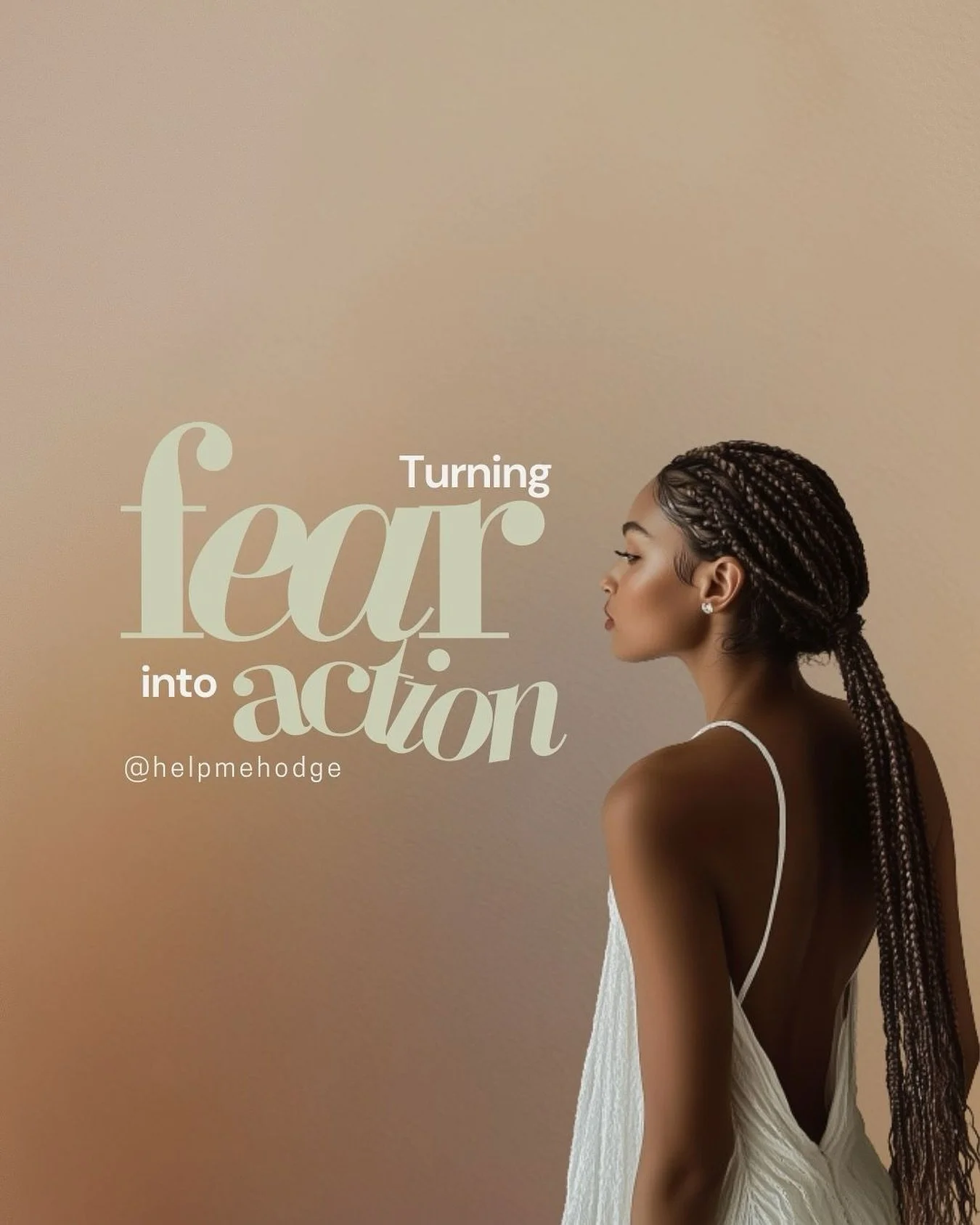 When fear shoes up, you can move anyway:
 🗣️ Say what you&rsquo;re afraid of out loud. ☝🏾Pick one small action you can take in the next 24 hours. 💥Do it&mdash;even if fear is still lingering.

When you channel fear into aligned action, you create 