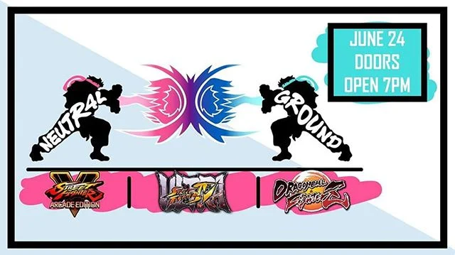 Neutral Grounds TONIGHT! We'll be hosting the stream on our twitch, be sure to tune in and watch some SFIV SFV, and DB Fighters!