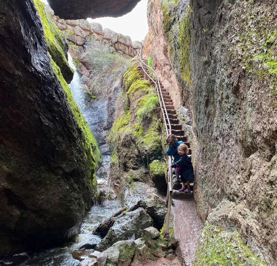 Bear Gulch Cave Trail in Pinnacles National Park