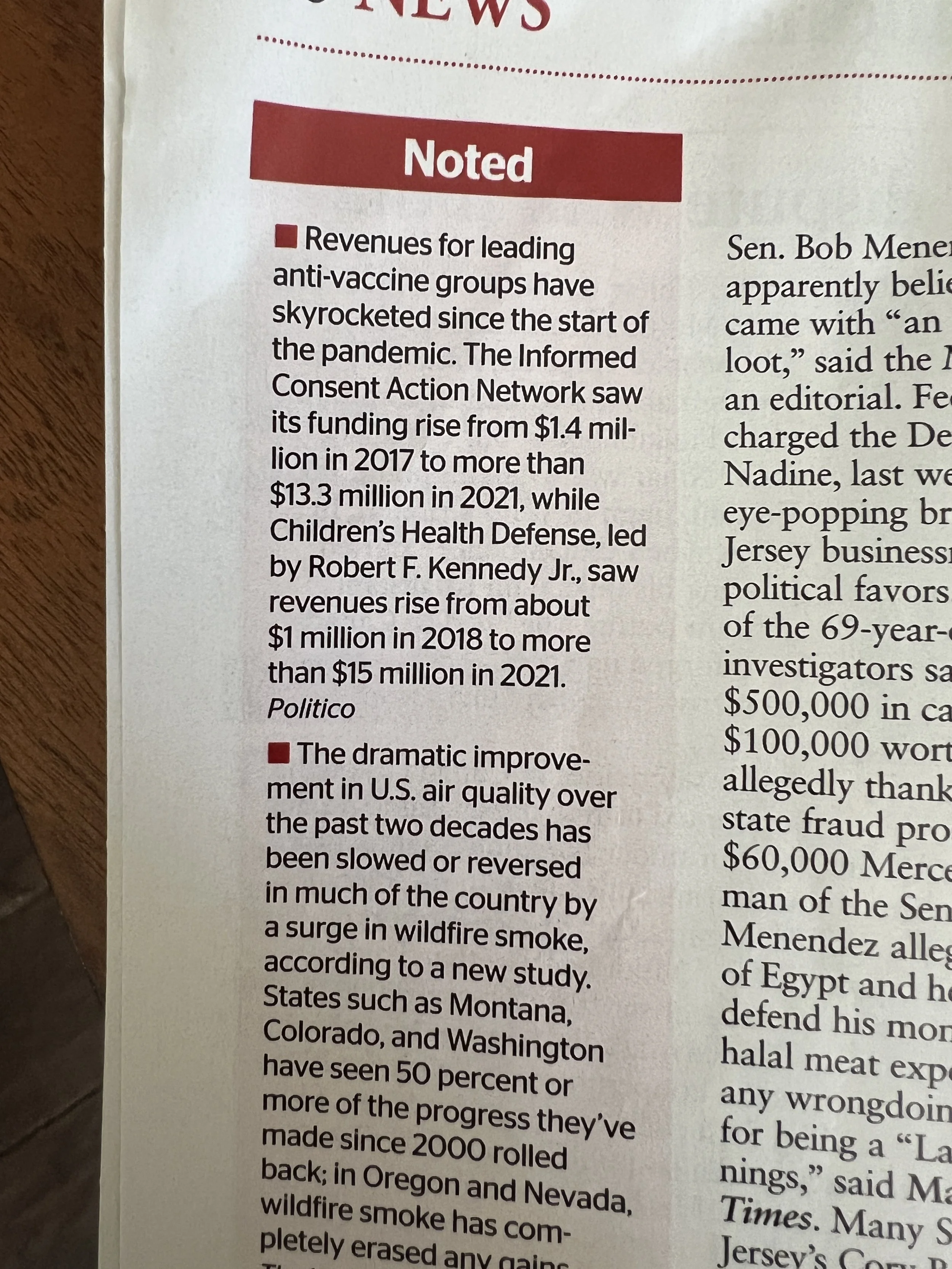 Vaccine Interests Shifting