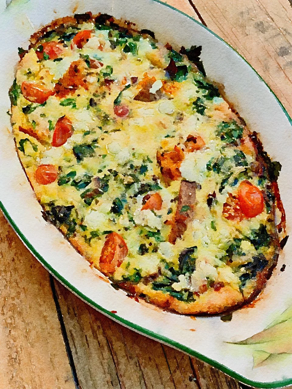 Silverbeet Frittata