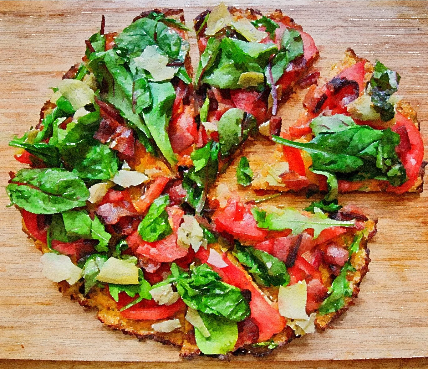 BLT Cauli Pizza!