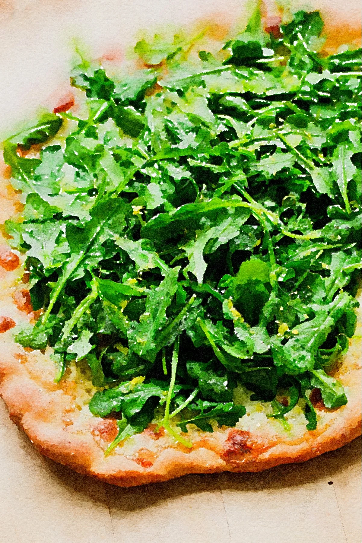 Cauli Arugula Pizza