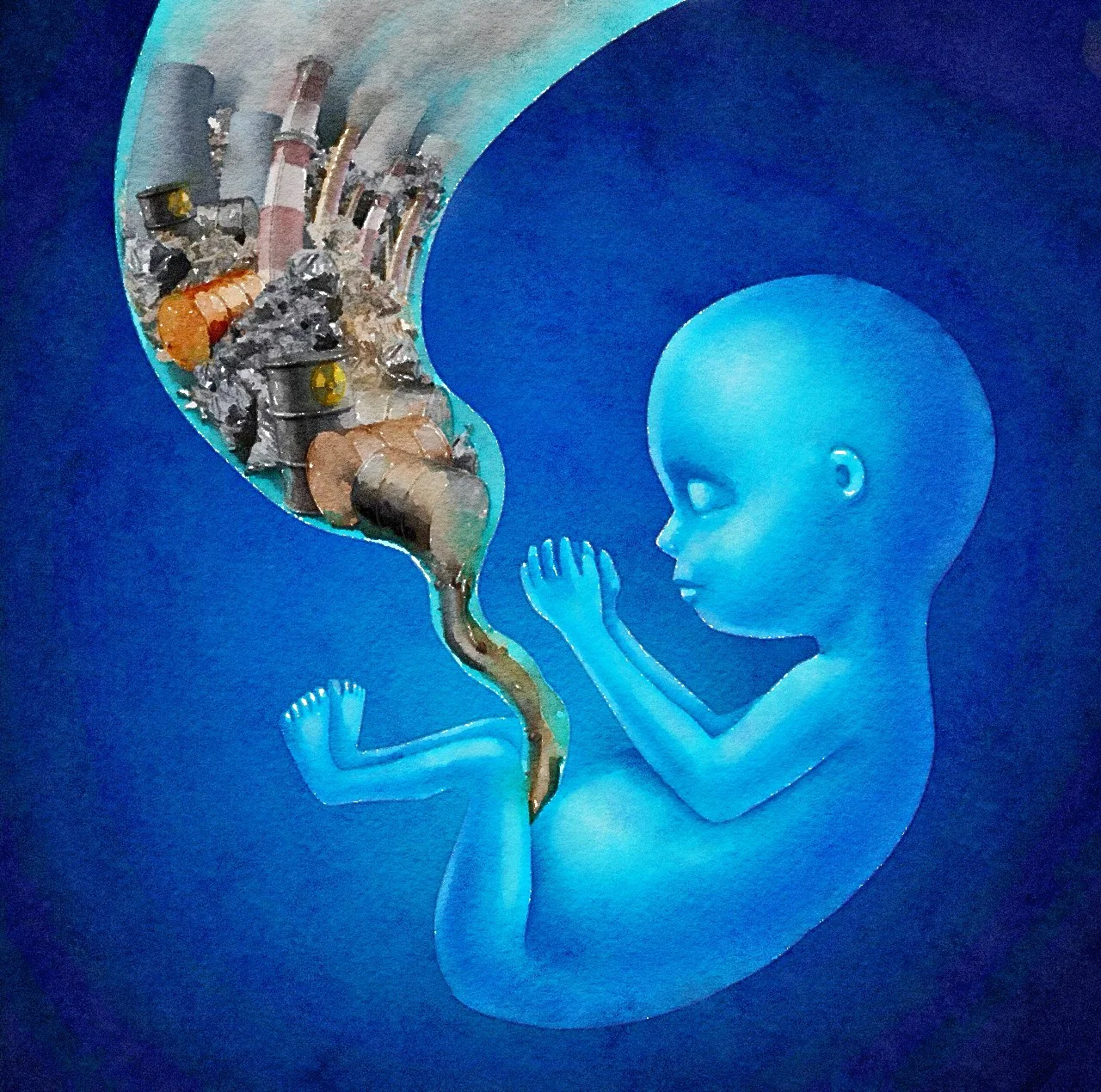 The average umbilical cord has over 200+ toxins in it.