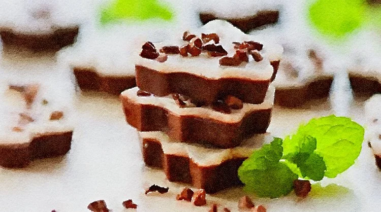 Peppermint Bark Fat Bombs