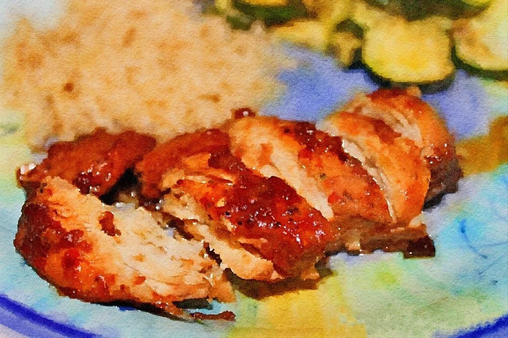 Honey Bourbon Chicken