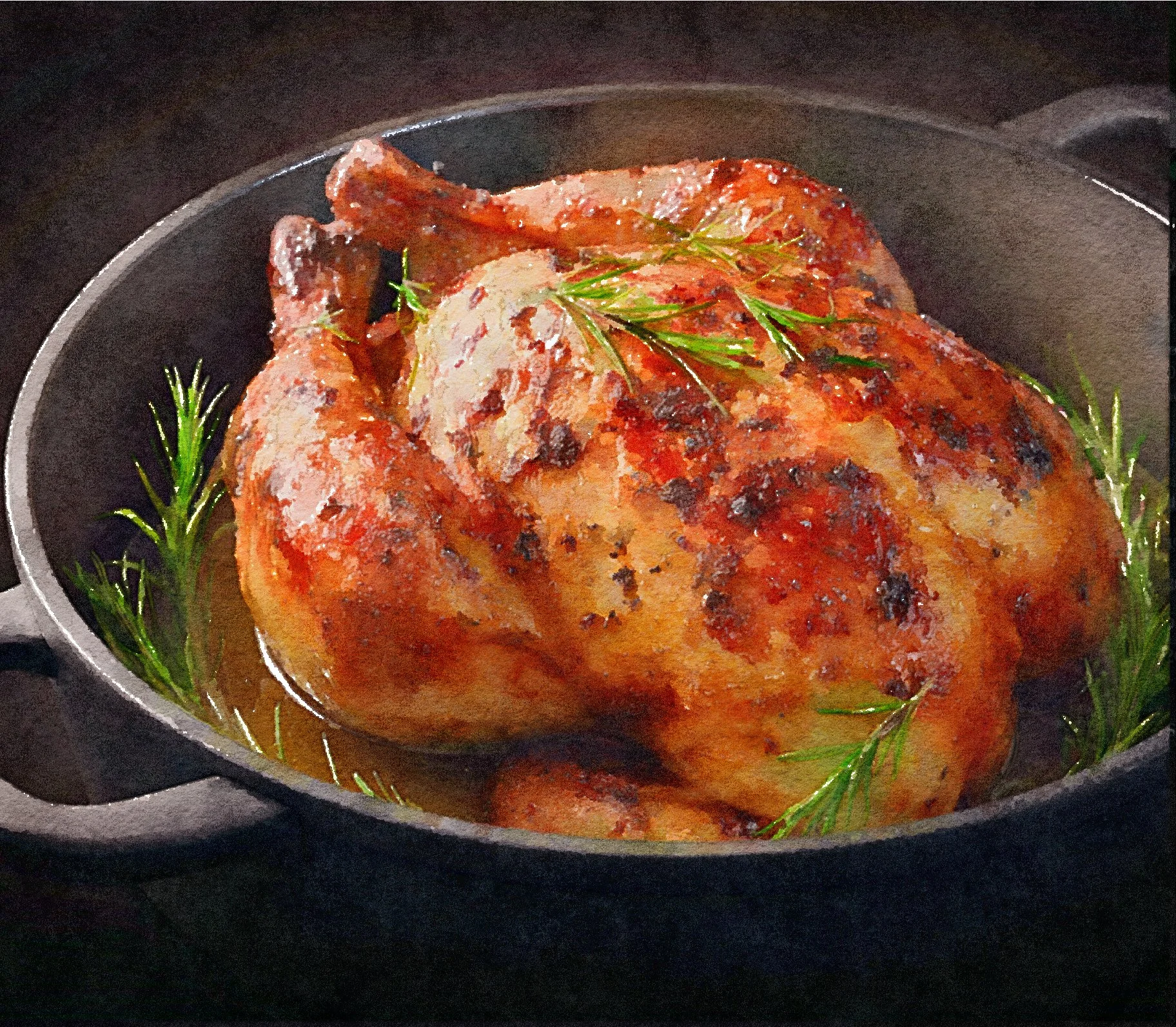 Simple Whole Chicken (For Bone Broth!)