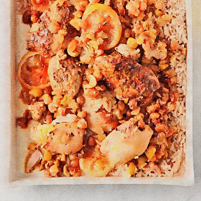 North African Chicken and Rice